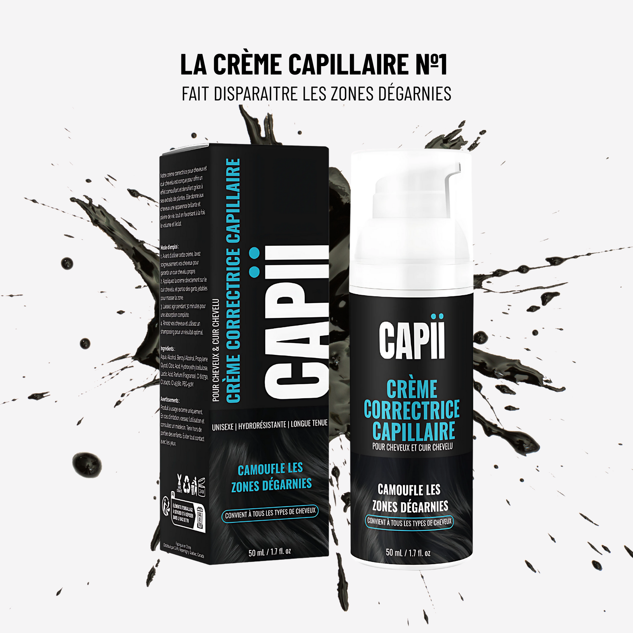 CAPii - Crème Correctrice Capillaire