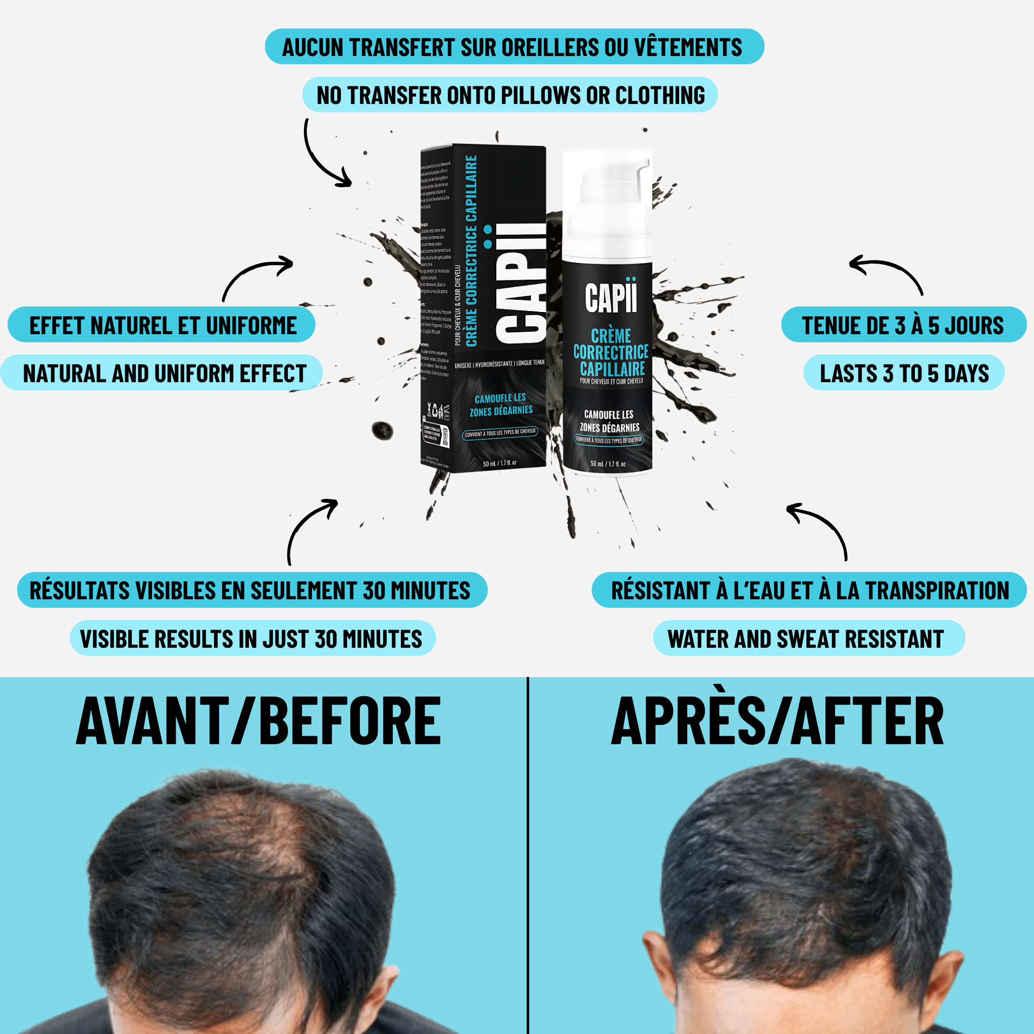 CAPii - Hair Concealing Cream