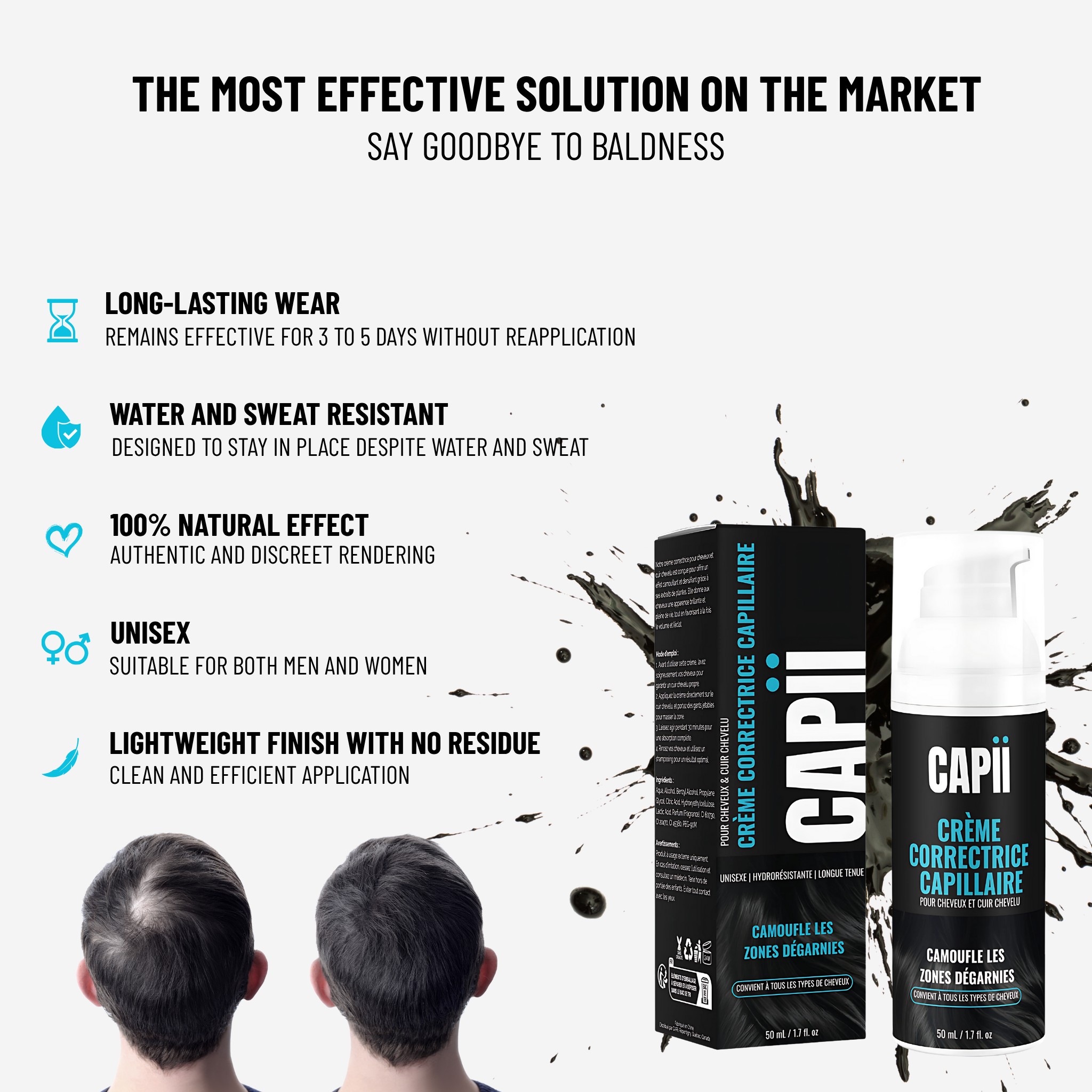 CAPii - Hair Concealing Cream