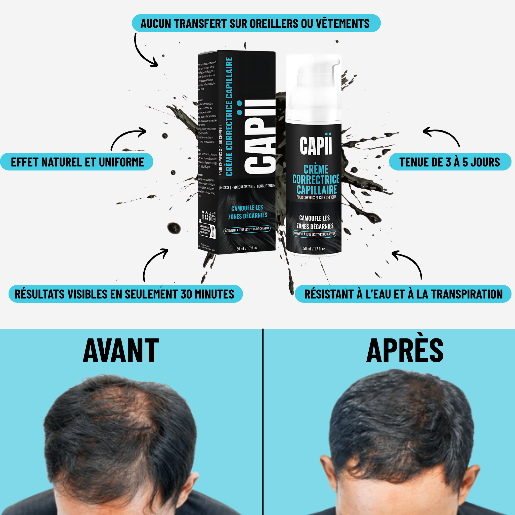 CAPii - Crème Correctrice Capillaire